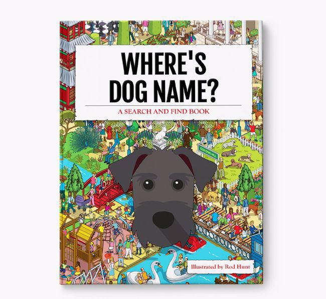 Personalised Where's {dogsName} Book